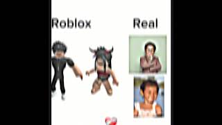 Roblox vs Real💀 edit ytp roblox [upl. by Durer685]