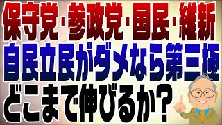 1136回 日本保守党･国民民主･参政党･維新の会 第三極はどこまで伸びるのか？ [upl. by Zoila]