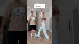 HAD TO SHOW MY BOYFRIEND THE NO POLE DANCE 😅🤭  dance trend viral couple funny shorts [upl. by Atkinson763]