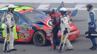 Jeff Gordon crashes hard at Pocono after brakes failure [upl. by Crutcher]