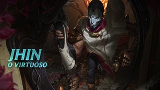 Campeão em Destaque Jhin o Virtuoso  Mecânica de jogo  League of Legends [upl. by Mendie]