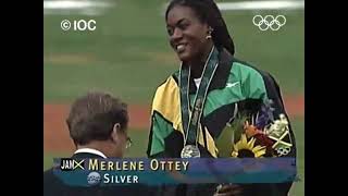 Merlene Otteys Amazing Olympic Achievements  MerleneOttey BenFieldTrackandField 📺🔔 [upl. by Akoek892]