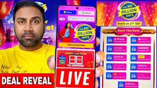 Flipkart Big Billion Day 2024 Deals Reveal 🔥 Big Billion Day 2024 Mobile offer ⚡ Filpkart Sale 2024 [upl. by Nonnahc]