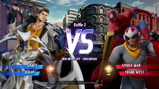 MARVEL VS CAPCOM INFINITE Dante AltJedah Requested Gameplay In Arcade Mode [upl. by Willcox479]