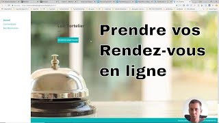 Logiciel de prise de rendez vous en ligne  Créer sa page de réservation [upl. by Nottnerb]