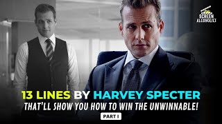 13 Lines By Harvey Specter Thatll Show You How To Win The Unwinnable  PART 1 [upl. by Aytac203]