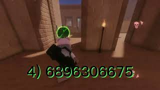 Roblox evade 6 music codes for boombox [upl. by Meneau]