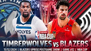 Blazers Dominate Win First NBA Cup Game  Blazers vs Timberwolves Recap  Highlights  Postgame [upl. by Marie]