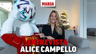 Alice Campello quotHasta yo me he sentido juzgada yendo a un partidoquot I MARCA [upl. by Werdna]