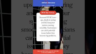 🍂 Tip Schedule Seasonal Tuneups hvactips hvacexperts hvacmaintenance homerepairtips [upl. by Annawek]