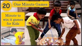 20 One minute games for kids  Kindergarten Games for Small Kids  Motor Skills  Fundoor [upl. by Randal]