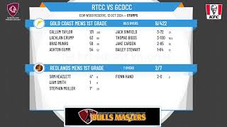 Redlands Mens 1st Grade v Gold Coast Mens 1st Grade [upl. by Anderea]