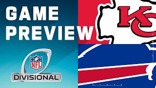 Kansas City Chiefs vs Buffalo Bills  2023 Divisional Round Game Preview [upl. by Aryan]