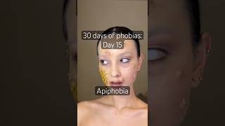 Apiphobia The fear of bees 🐝beemakeup sfx halloween makeuplook fypツ shorts beautyblogger [upl. by Glavin]