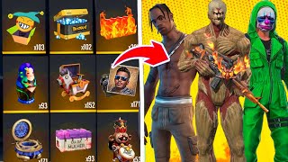 ABRIENDO LA COLECCIÓN DE CAJAS MÁS RARAS EN FREE FIRE 👀😳 [upl. by Saylor785]