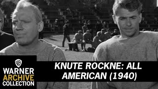 Meet George Gipp  Knute Rockne All American  Warner Archive [upl. by Dnalerb]