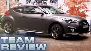 Hyundai Veloster Turbo Team Review  Fifth Gear [upl. by Rossuck]