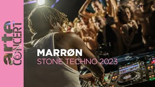 MARRØN  Stone Techno 2023  ARTE Concert [upl. by Nevs]