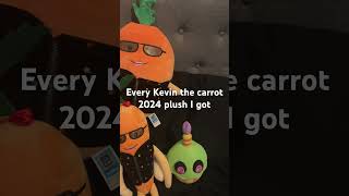 All Kevin the carrot plushies I got this year [upl. by Cleopatra326]