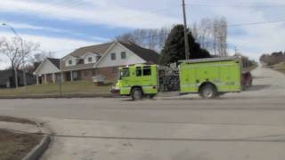 FCFD Engine 630 and Engine 641 Responding 021811 [upl. by Audwin]