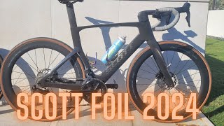 Review 2024 SCOTT FOIL RC  new Shimano 105 12 Speed [upl. by Kera]