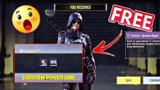 codm NEW working redeem code 2024  codm redeem code 2024 today  get free character skin codm S9 [upl. by Neelrahs115]