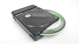 The smallest Discman ever made  was smaller than a CD  Sony D88 [upl. by Alamap792]