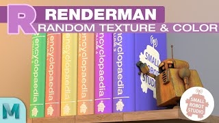 Renderman 24 Random Texture amp Colour Tutorial [upl. by Lam]