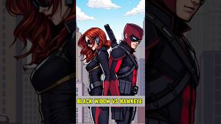 Black Widow vs Hawkeye  Who is the Best 🤔 shorts [upl. by Frankie111]