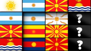 Flags With Sun in Style of Each Other  Fun With Flags [upl. by Kirt185]