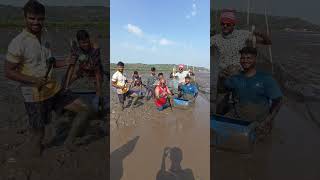 fishing moments at bhayandar khadi🛶🐟🦐🐠🦞 reels youtubeshorts seafood fishing fishvlogs foodvlog [upl. by Niltiac]