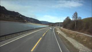 Driving from Oslo to Trondheim on E6 part 2 of 4 [upl. by Ogires622]