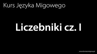 Nauka Języka Migowego  Liczebniki cz I [upl. by Zoller]