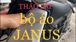 Thay Bộ Áo Yamaha Janus Chính Hãng [upl. by Morrie252]