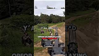 Opfor gunner plays army laser tag 😨 [upl. by Hasheem]