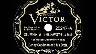 1936 HITS ARCHIVE Stompin’ At The Savoy  Benny Goodman full band version [upl. by Aneehta]