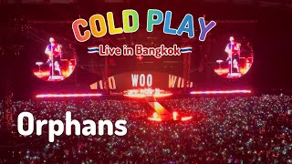 Orphans  Coldplay Live in Bangkok Music Of The Spheres World Tour 040224 [upl. by Enymzaj]