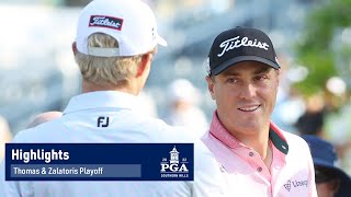 Extended Highlights  Playoff  PGA Championship  2022 [upl. by Arihsat]