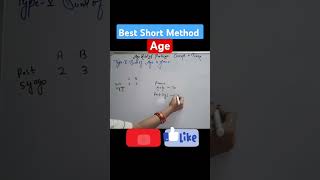 Age related problems🎯💯Best Short Method🎯📝Tricks and Shortcuts💯🔥yt ytshorts youtube youtubeshorts [upl. by Tullius204]