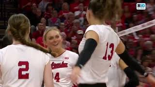 1 Nebraska Vs Michigan  NCAA Women Volleyball Full Game 11172023 [upl. by Zamora]