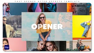 Fast Opener 2in1  Free After Effects Template  Pik Templates [upl. by Daas317]