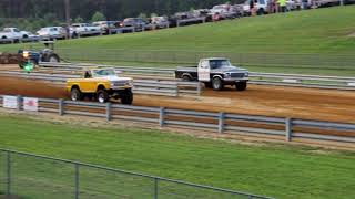 Newtown Dragway Yellow Bronco [upl. by Llerihs]