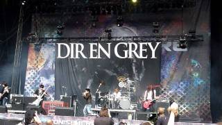 DIR EN GREY Hageshisa to  Sonisphere August 2010 [upl. by Palmer]