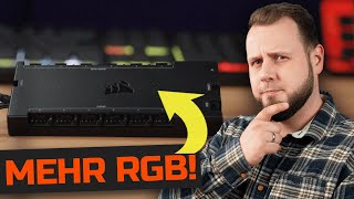 MEHR RGB für DEINEN PC Corsair iCue COMMANDER CORE XT Review [upl. by Halbert]