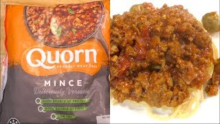 Quorn Mince  What Does Mycoprotein Fake Meat Taste Like [upl. by Fleeman]