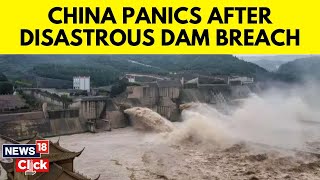 China Dam Breached  Dam Breach Triggers Floods In Central China  English News  N18G  News18 [upl. by Hutchinson]