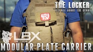 LBX Tactical Modular Plate Carrier 0300 The Locker Airsoft Evikecom [upl. by Julianna695]