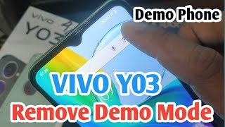 Vivo Y03 V2332 2024 Demo Mode Remove Android 14 Demo Mode Unlock [upl. by Beyer]