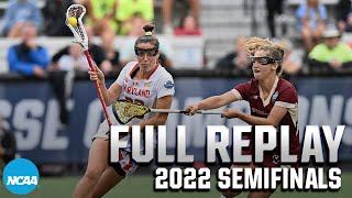 Boston College vs Maryland 2022 NCAA womens lacrosse semifinal  FULL REPLAY [upl. by Josi]