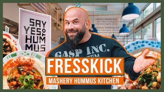 Reise nach Jerusalem  FRESSKICK  Mashery Hummus Kitchen [upl. by Lesak]